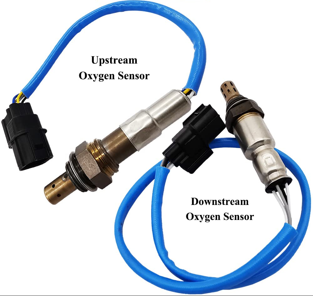 2Pcs Air Fuel Ratio & O2 Sensor for Acura MDX 3.7L (2007-2009) - 234-5053 234-4351
