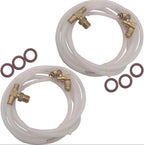 2Pcs Convertible Top Hydraulic Hose Set for Ford Mustang GT & SVT (1994-2004) | HYDTH65-04M