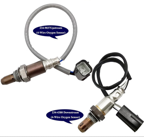 2Pcs Up&Down O2 Sensor for Nissan Murano 09-10 3.5L | 234-9037 234-4380