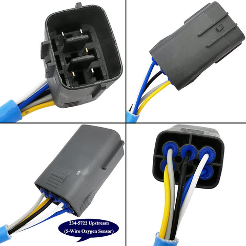 2Pcs 234-5722 234-8000 Upstream Downstream Oxygen O2 Sensor for Mazda Cx-3 2.0L L4 2016 2017 2018, Scion Ia 1.5L L4 2016, Toyota Yaris Ia 1.5L L4 2017 2018 89467-WB001 89465-WB001