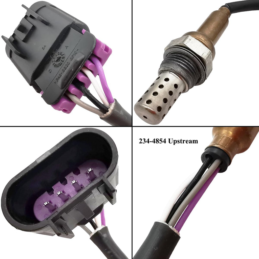 4Pcs O2 Sensor Set for Hyundai Santa Fe Veracruz 3.3L 3.8L V6 (2007-2012) | 2 * 234-4854 234-4856 234-4903
