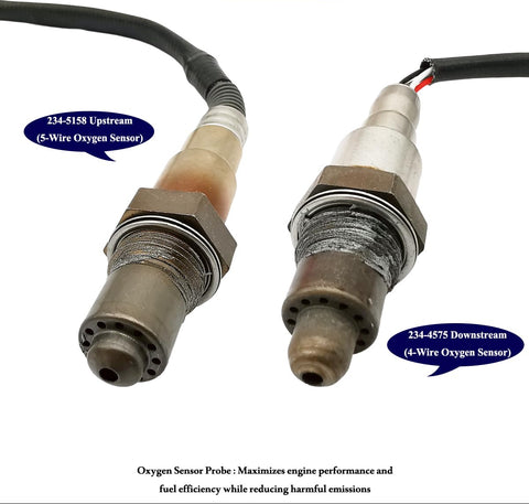 2Pcs Air Fuel Ratio & O2 Sensor for Mercedes CLA250 GLA250 & Infiniti QX30 2.0L Turbo | 234-5158 234-4839