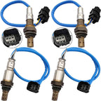4Pcs 234-5053 234-4351 Upstream Air Fuel Ratio Downstream Oxygen O2 Sensor for Acura MDX 3.7L 3664CC V6 Gas SOHC Naturally Aspirated 2007 2008 2009 36532-RGW-A01 36531-RYE-A01
