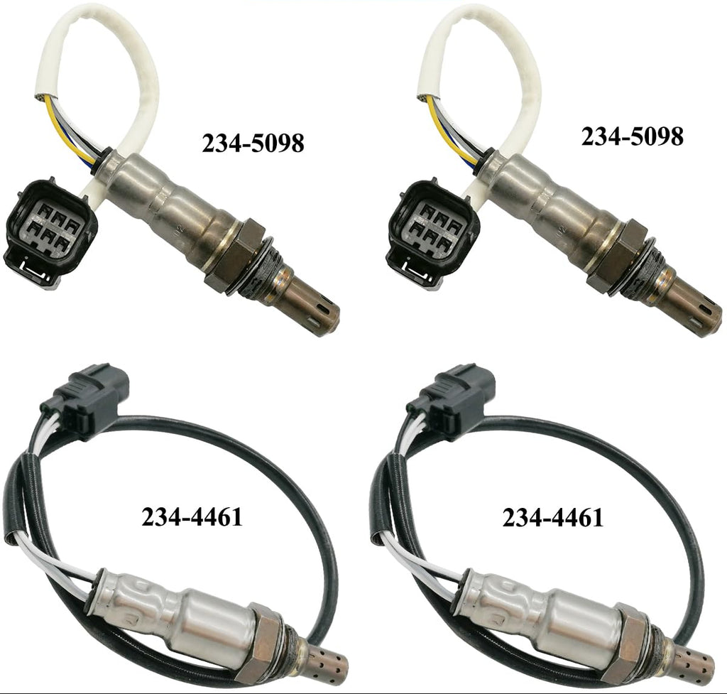 4Pcs O2 Sensor for Honda Accord Odyssey Pilot & Acura MDX V6 | 234-5098 234-4461