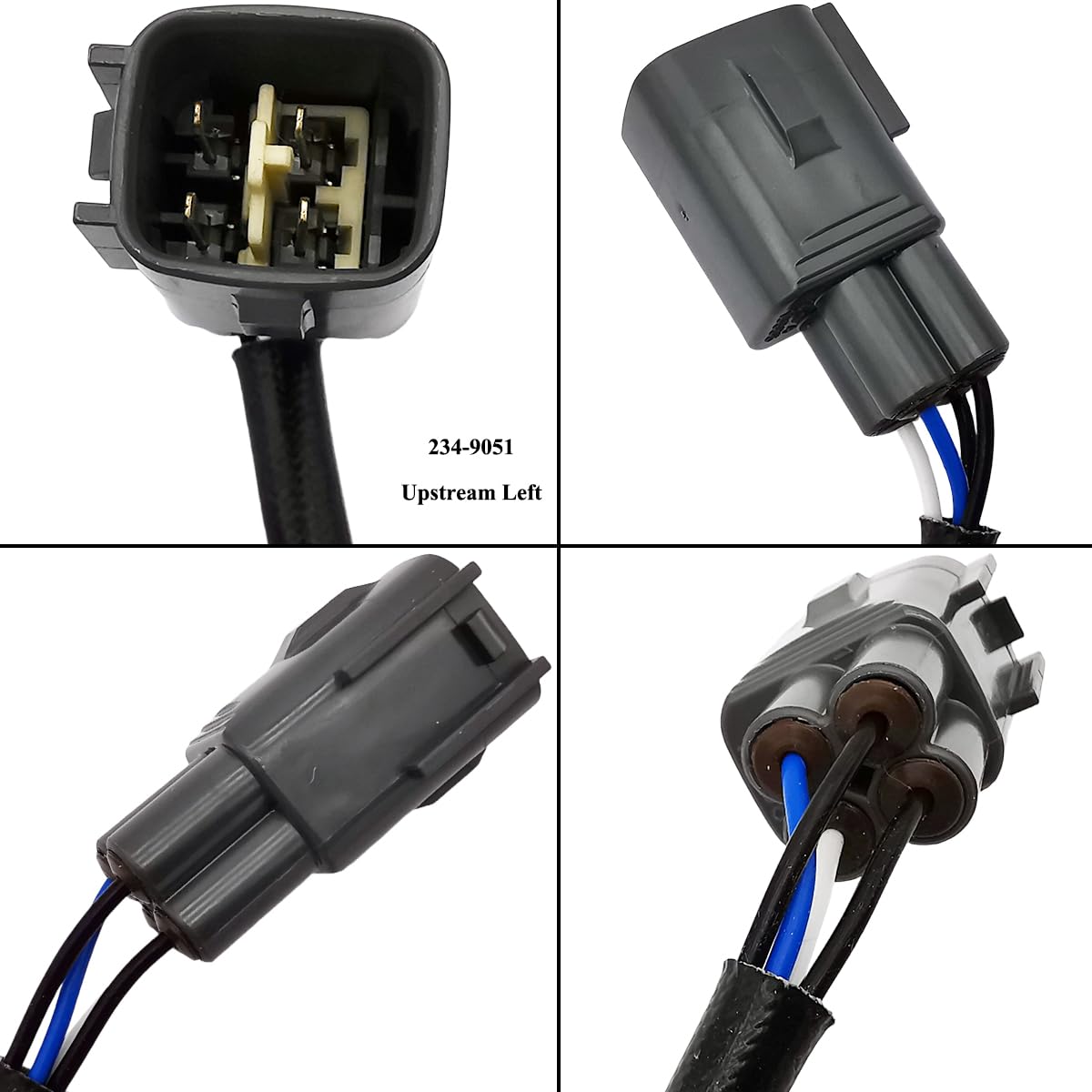 Suitable for 4Pcs Oxygen Sensor for Lexus GS300 3.0L V6 AWD (2006) | 234-9058 234-9051 234-4810 234-4806