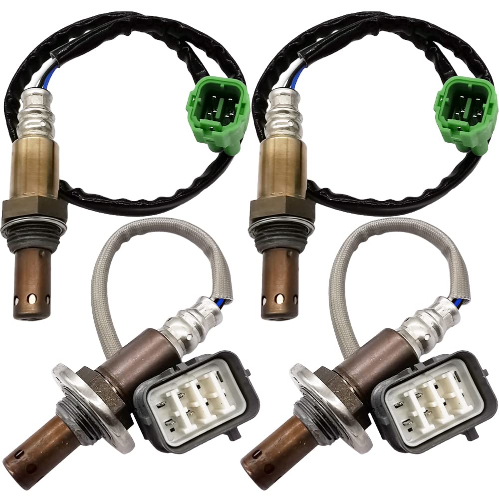 Suitable for 4Pcs Oxygen Sensor for Suzuki Grand Vitara 2.7L V6 (2007-2008) | 234-9031 234-4387