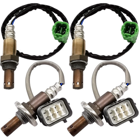 Suitable for 4Pcs Oxygen Sensor for Suzuki Grand Vitara 2.7L V6 (2007-2008) | 234-9031 234-4387