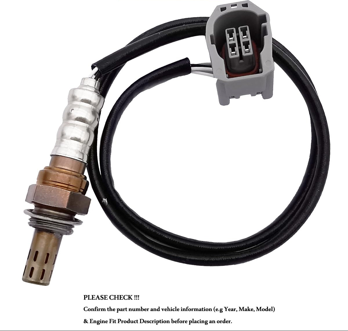 2Pcs O2 Sensor Upstream & Downstream for Mazda 6 2.3L (2006-2008 Non-Calif) - 234-5011 234-5011