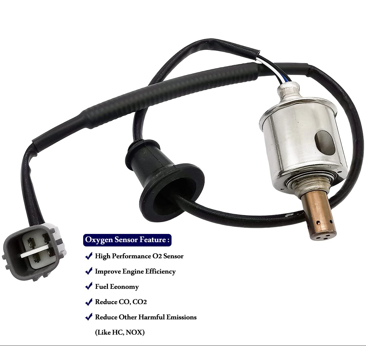 Suitable for 4Pcs Oxygen Sensor for Lexus GS350 GS450h IS250 IS350 2.5L 3.5L (2006-2008) | 234-9051 234-4521