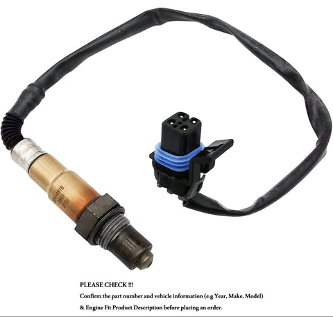 4Pcs 234-5002 234-4818 Upstream Downstream Oxygen O2 Sensor for Cadillac CTS 2005 SRX 2004-2006 STS 2005-2006 12575657, 12597912, 12590035, 12597449, 12616203