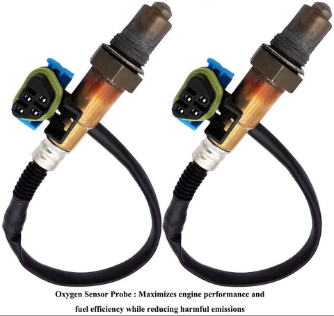 Suitable for 2Pcs Upstream Left & Right O2 Sensor for Buick Enclave Chevy Traverse GMC Acadia | 234-4815