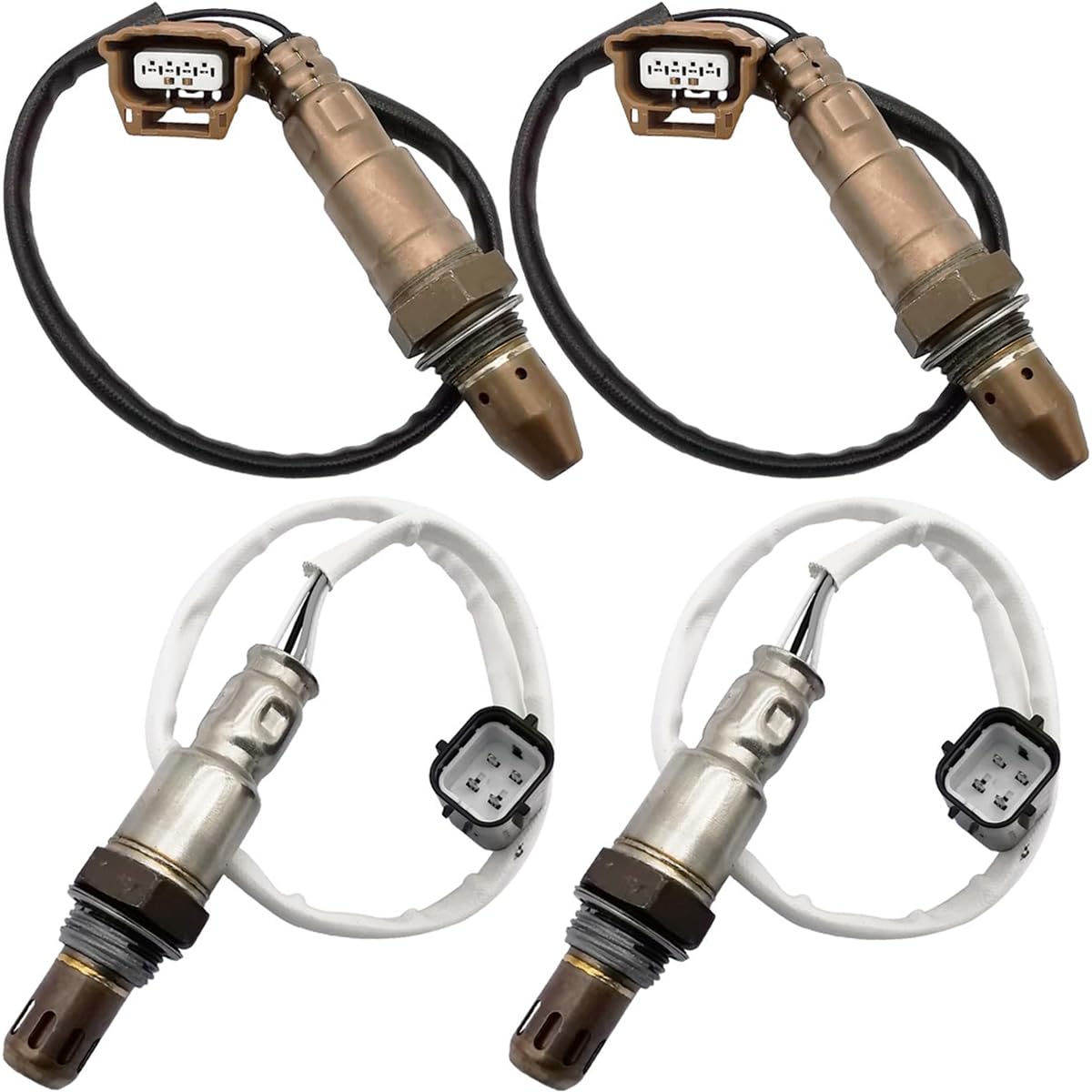 4Pcs O2 Sensor for Nissan 370Z Infiniti G37 EX35 FX35 (VQ37VHR)| 234-9135 234-4380