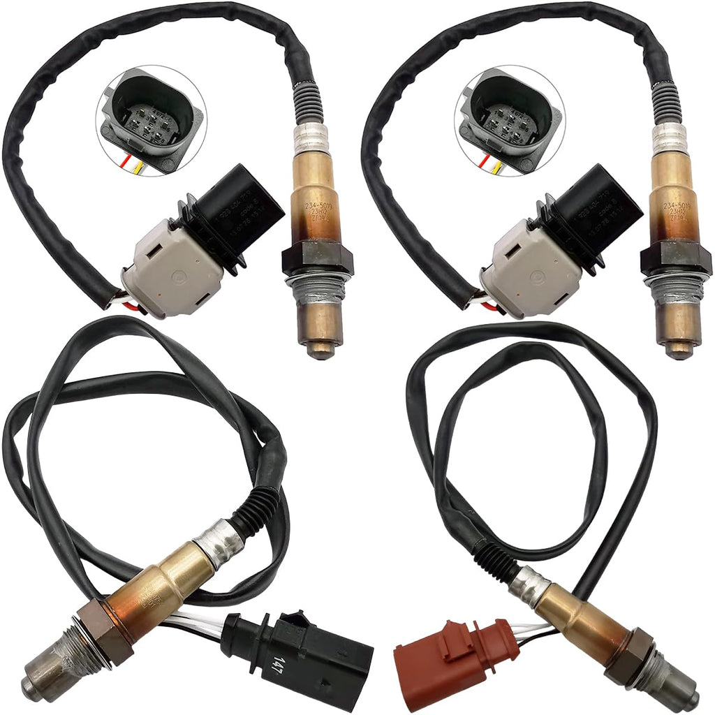 4Pcs O2 Sensor Set for VW Volkswagen Touareg 3.6L V6 (2011-2014) | 234-5019 234-4754 234-4829
