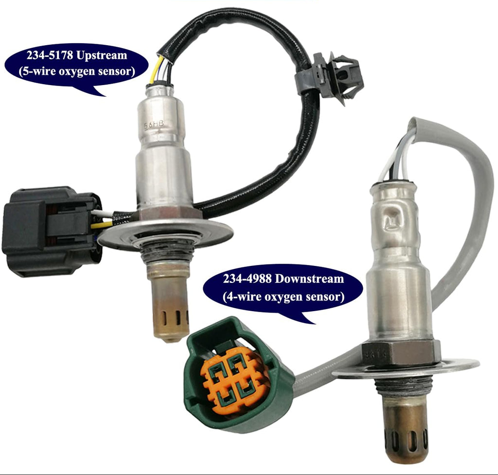 Suitable for 2Pcs Air Fuel Ratio & O2 Sensor for Subaru Forester WRX 2.0L (14-218)| 22641AA650, 22690AB010