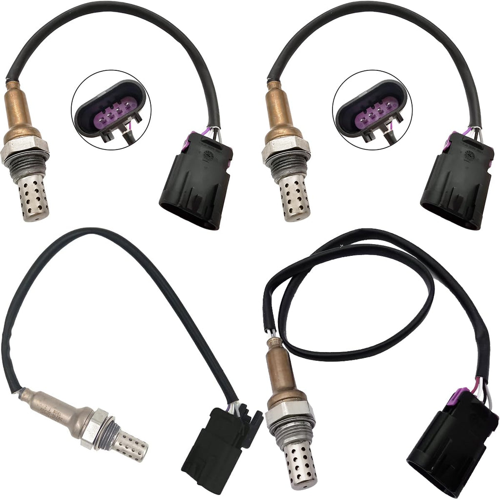 4Pcs O2 Sensor Set for Hyundai Santa Fe Veracruz 3.3L 3.8L V6 (2007-2012) | 2 * 234-4854 234-4856 234-4903
