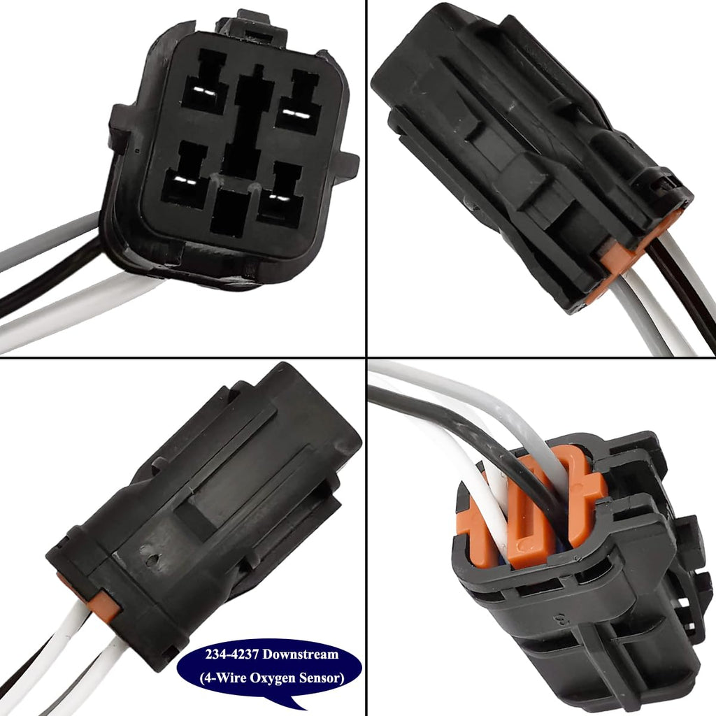 Suitable for 2Pcs Air Fuel Ratio & O2 Sensor for Hyundai Sonata 2.4L (2009-2010) | 234-5081 234-4237