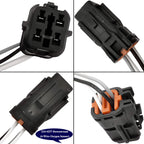 Suitable for 2Pcs Air Fuel Ratio & O2 Sensor for Hyundai Sonata 2.4L (2009-2010) | 234-5081 234-4237