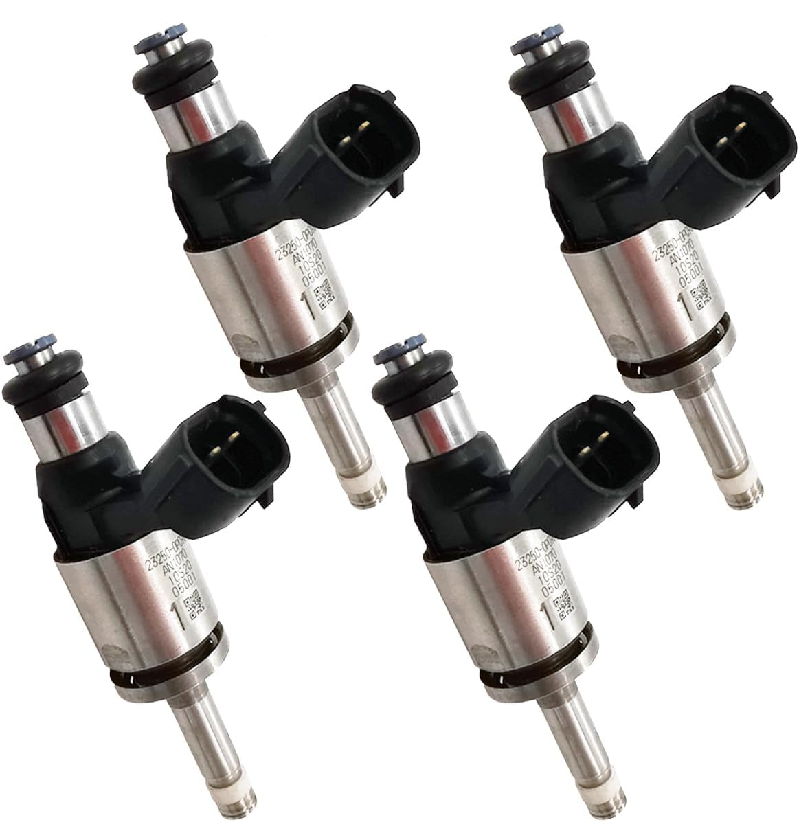 4Pcs Fuel Injectors Nozzle for Toyota Avalon Camry Highlander Sienna Tacoma 3.5L V6 (2016-2019) | 23250-0P090 FJ1407