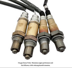 4Pcs O2 Sensor Set for BMW 545i 645Ci 4.4L V8 (2004-2005 Manual Trans) 234-5133 234-5134  234-4470