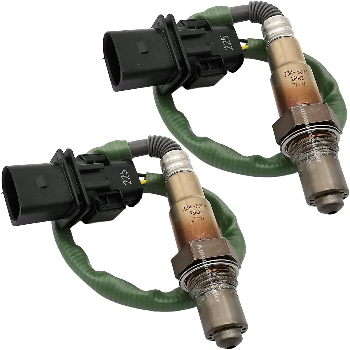 2Pcs 234-5071 Upstream Air Fuel Ratio Oxygen O2 Sensor for Smart Fortwo 2008-2015 1.0L-L3 Gas 0055429818, 2345071, 234 5071, 24329, 17444