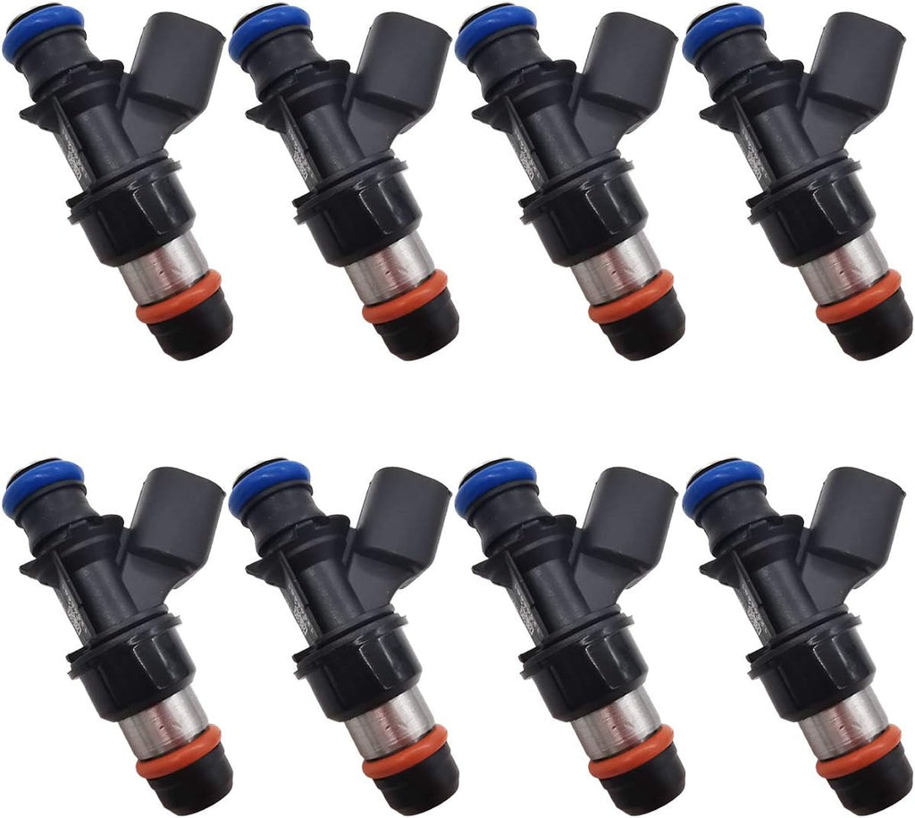 8Pcs Fuel Injectors for Chevy Silverado Tahoe GMC Sierra Yukon 4.8L 5.3L 6.0L | 12580681 217-1621