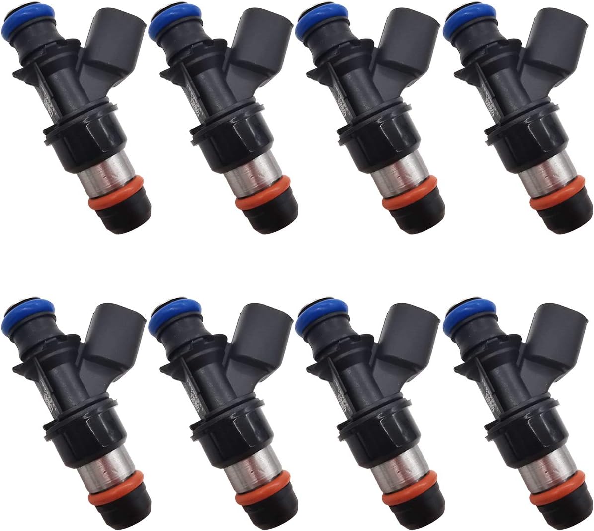 8Pcs Fuel Injectors for Chevy Silverado Tahoe GMC Sierra Yukon 4.8L 5.3L 6.0L | 12580681 217-1621