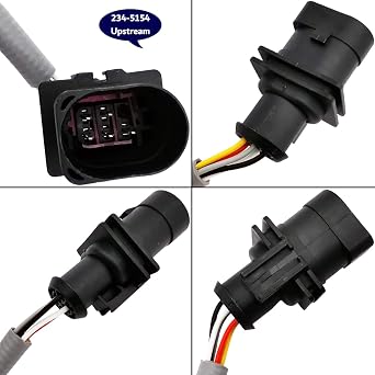 4Pcs Upstream Downstream Oxygen O2 Sensor for Jaguar F-Type 2016-2018 XE XF XJ 3.0L 234-5154 234-4791 C2D24756 C2D23702