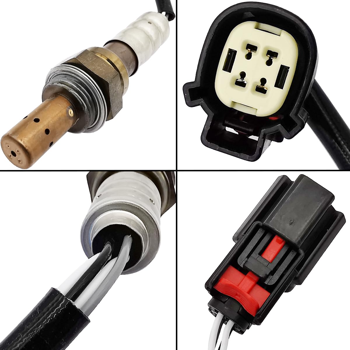 4Pcs Air Fuel Ratio & O2 Sensor Set for Ford F-150 Explorer Escape V6 (2011-2015) | 234-5038 234-4490