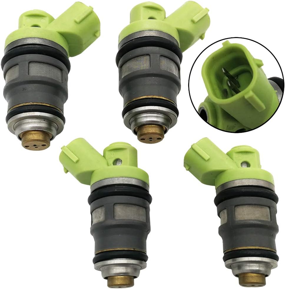 4Pcs Fuel Injectors for Toyota Pickup 4Runner Hiace 2.4L 3.0L (1989-1995) | 23250-75060 23209-79105