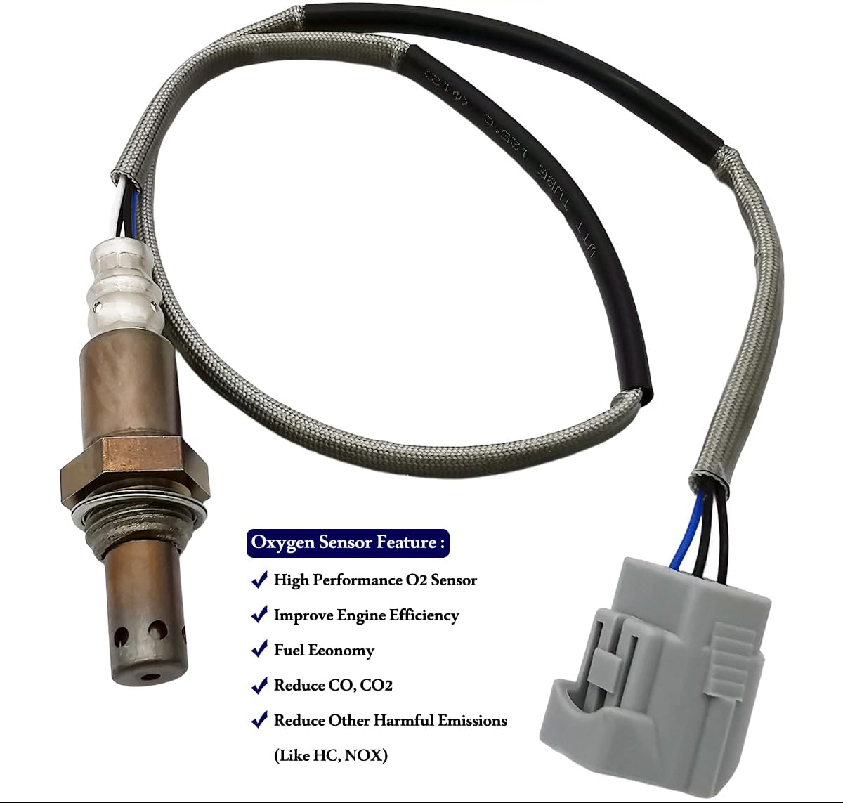 2Pcs Air Fuel Ratio & O2 Sensor for Mazda 6 2.5L & 2.5L Turbo (2018-2021) | 234-5733 234-4939