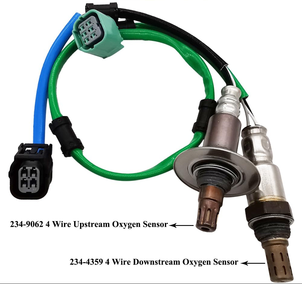 Suitable for 2Pcs Oxygen Sensor for Honda CR-V 2.4L (2007-2009) | 234-9062 234-4359