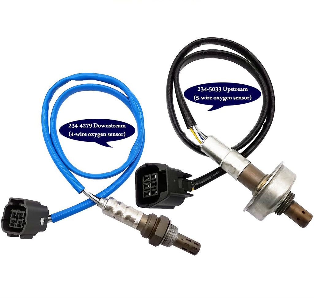 2Pcs O2 Sensor Upstream & Downstream for Mazda 6 2.5L (2009-2013) | 250-25090 250-24859