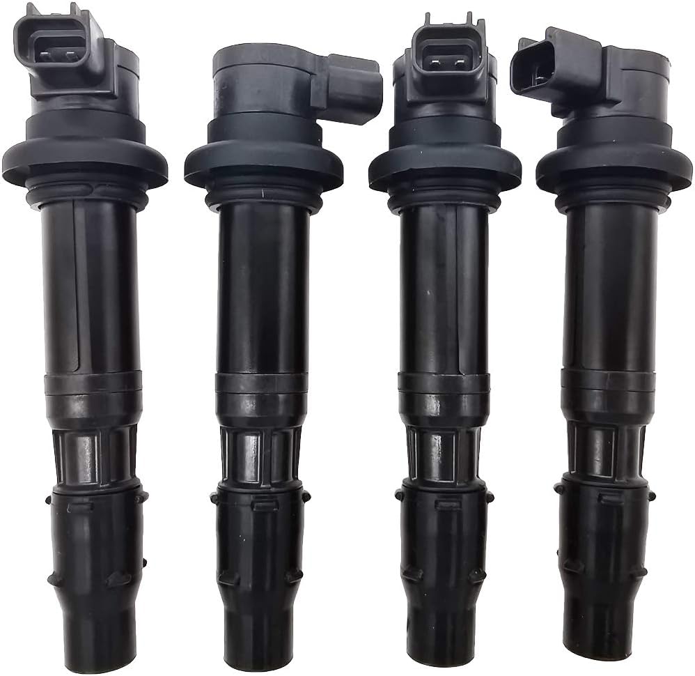 4Pcs Ignition Coils Pack for Triumph Tiger 800 1200 Street Triple 675 Kawasaki Ninja ZX-6R (2001-2002) | F6T553 129700-4840