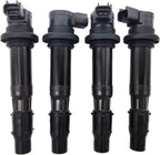 4Pcs Ignition Coils Pack for Triumph Tiger 800 1200 Street Triple 675 Kawasaki Ninja ZX-6R (2001-2002) | F6T553 129700-4840