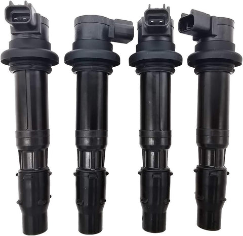 4Pcs Ignition Coils Pack for Triumph Tiger 800 1200 Street Triple 675 Kawasaki Ninja ZX-6R (2001-2002) | F6T553 129700-4840