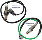 2Pcs Air Fuel Ratio & O2 Sensor for Subaru Impreza WRX 2.0L Turbo (2002 Manual Trans) | 22641AA042 22690AA500