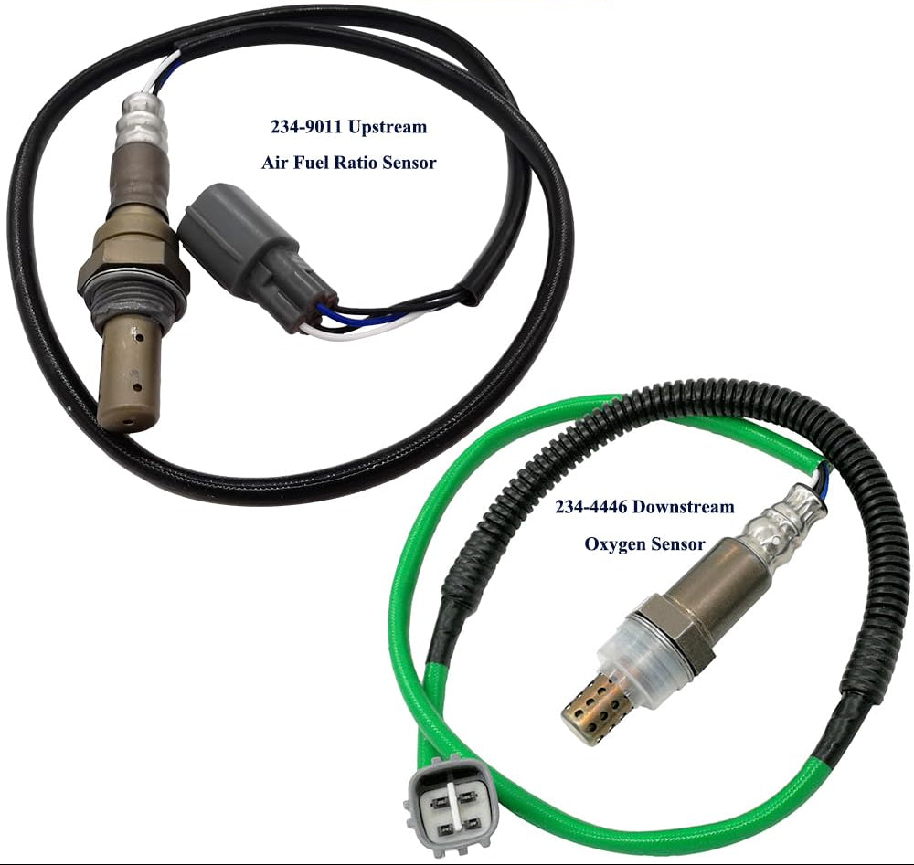 2Pcs Air Fuel Ratio & O2 Sensor for Subaru Impreza WRX 2.0L Turbo (2002 Manual Trans) | 22641AA042 22690AA500