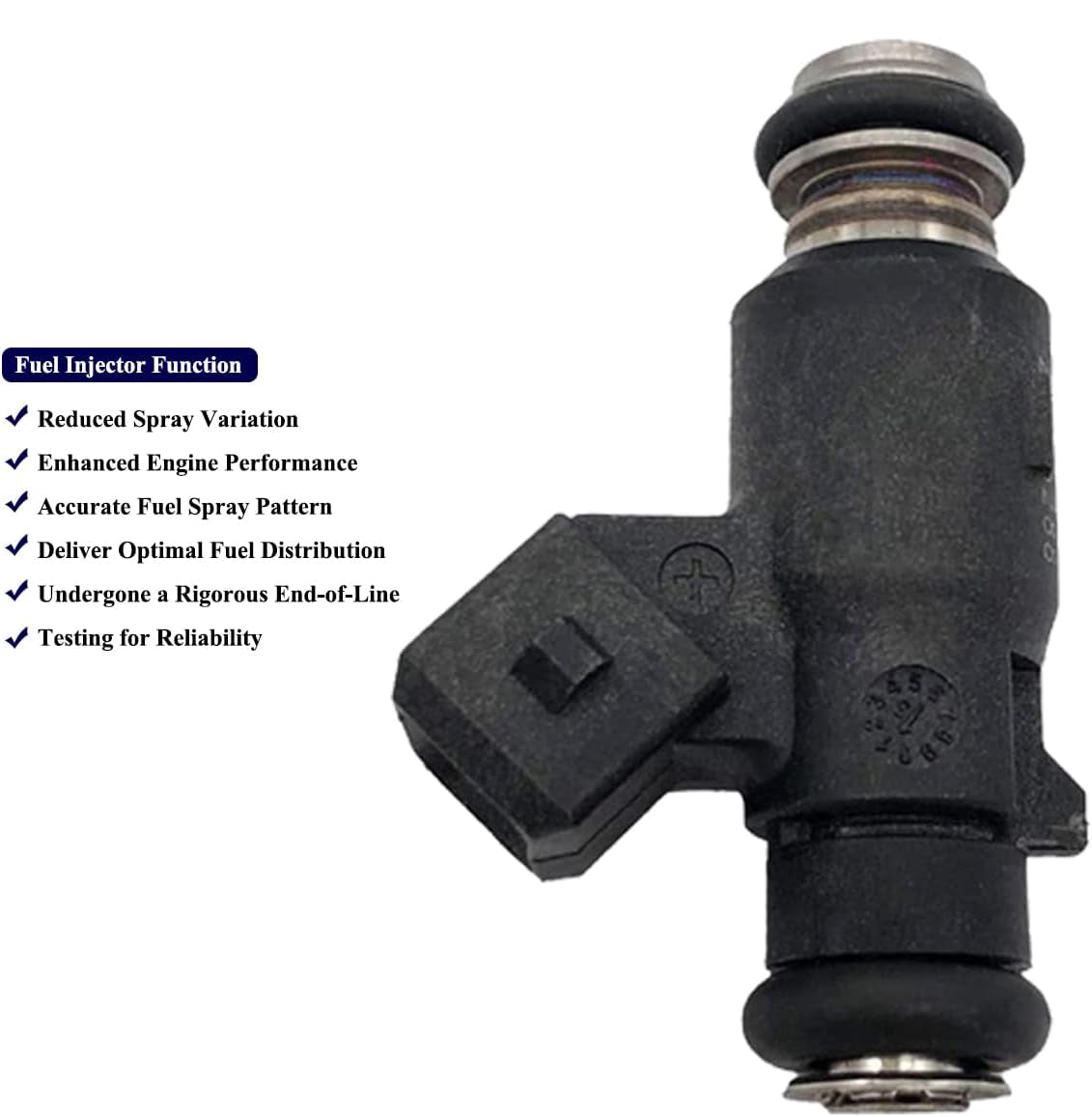 4Pcs Fuel Injector for Mercury Outboard 40HP-60HP 2-Stroke Marine - 25335288 892123002