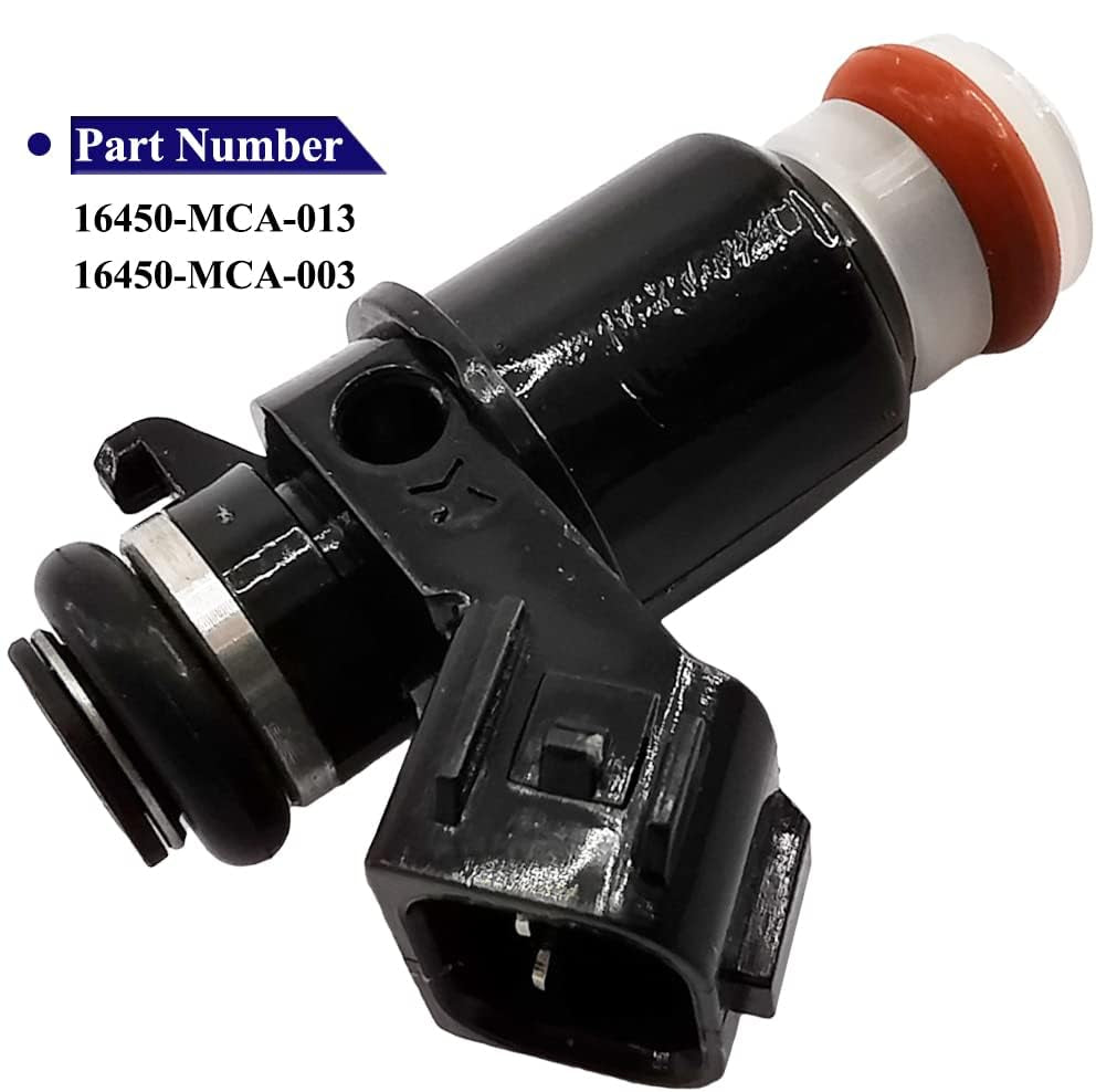 6Pcs Fuel Injector Set for Honda Gold Wing GL1800 Motorcycle - 16450MCA013 16450MCA003