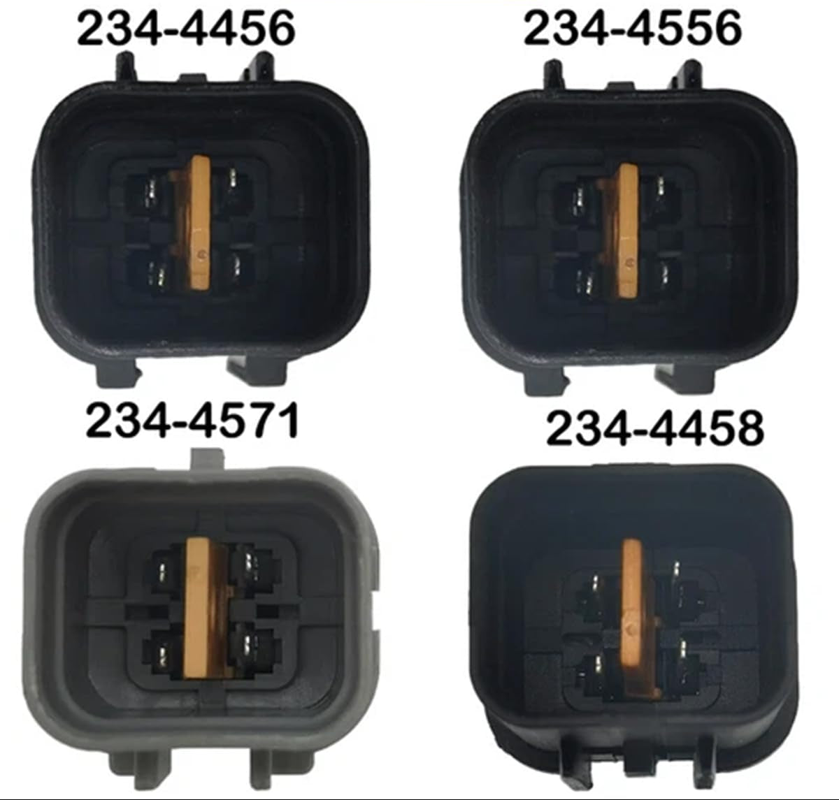 Suitable for 4Pcs O2 Sensor for Hyundai Genesis Coupe 3.8L V6 (2013-2016) | 234-4456 234-4571 234-4458