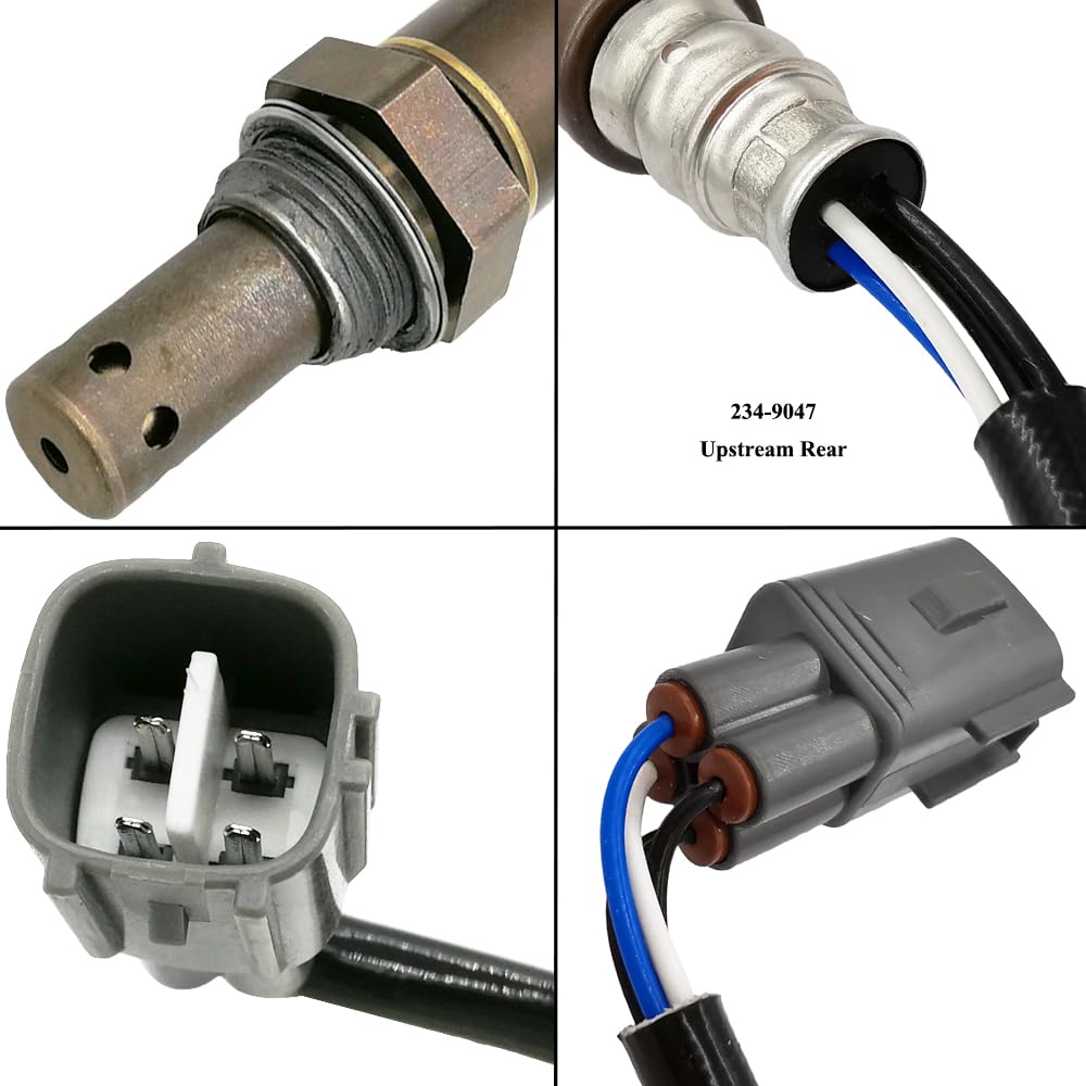 4Pcs Upstream Downstream Oxygen O2 Sensor Replacement for Toyota 4Runner 4.0L-V6 Gas 2003 2004 2 * 234-9047 234-4804 234-4805 22641-AA25A 89465-60220 89465-60230