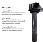 6Pcs 30520-5G0-A01 Direct Ignition Coil Packs Replacement for Acur-a MDX RDX RLX TLX Hond-a Accord Crosstour Odyssey Passport Pilot Ridgeline 305205G0A01 UF713 GN10733 36-8260 C872