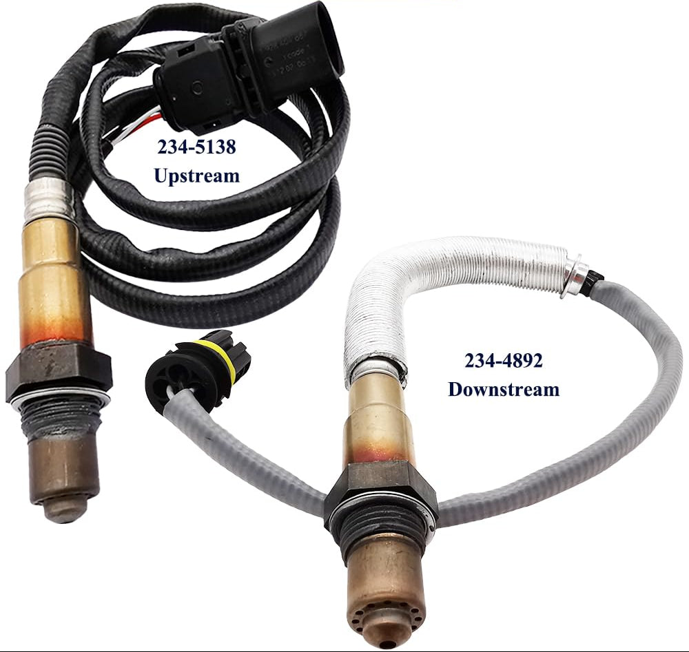 2Pcs O2 Sensor Upstream & Downstream for BMW 328i 128i (N52) | 234-5138 234-4892