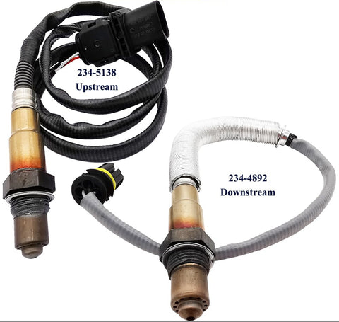 2Pcs O2 Sensor Upstream & Downstream for BMW 328i 128i (N52) | 234-5138 234-4892