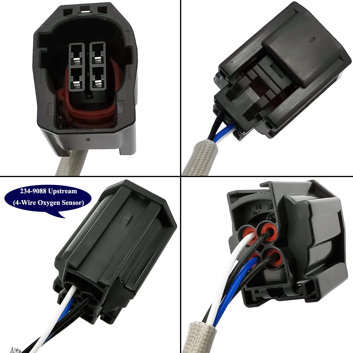 2Pcs Air Fuel Ratio & O2 Sensor for Mazda MX-5 Miata 2.0L (2006-2008) | 234-9088 234-4340