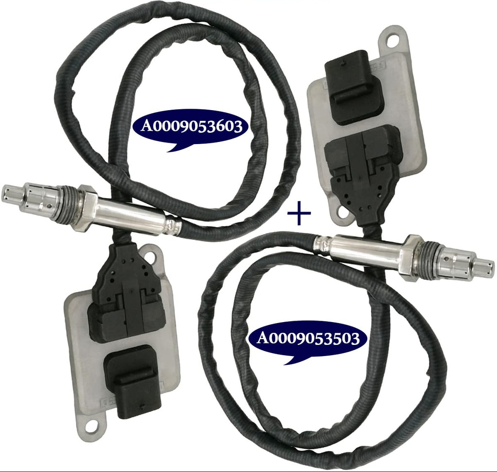 2Pcs NOx Nitrogen Oxide Sensor for Mercedes ML350 GL350 BlueTEC | A0009053503 A0009053603