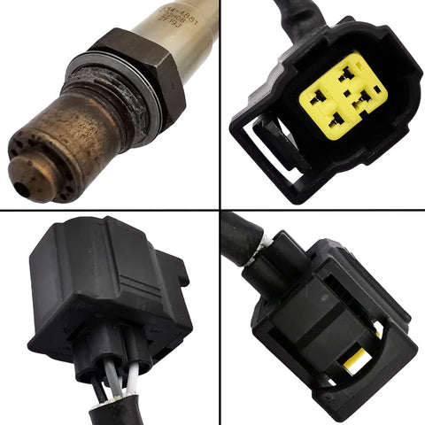 Suitable for 2Pcs O2 Sensor Upstream/Downstream (Passenger Side) for Jeep Wrangler 3.8L (2007-2010) | 234-4881 234-4587