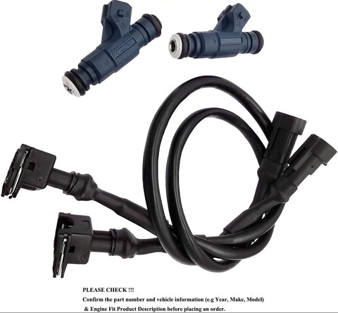 Fuel Injector with Pigtail Harness for Polaris Ranger RZR Sportsman 700 800 UTV | 0280156208