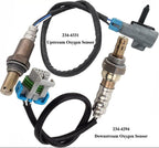 2Pcs O2 Sensor Upstream & Downstream for Chevy Colorado GMC Canyon Hummer H3 234-4294 234-4331