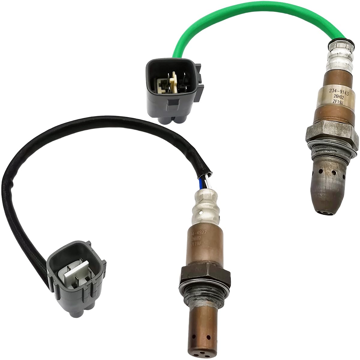2Pcs 234-9143 234-4927 Upstream Downstream Left Oxygen O2 Sensor for Toyota 4Runner V6-4.0L 2015 2016 2017 2018 2019 89467-0E270